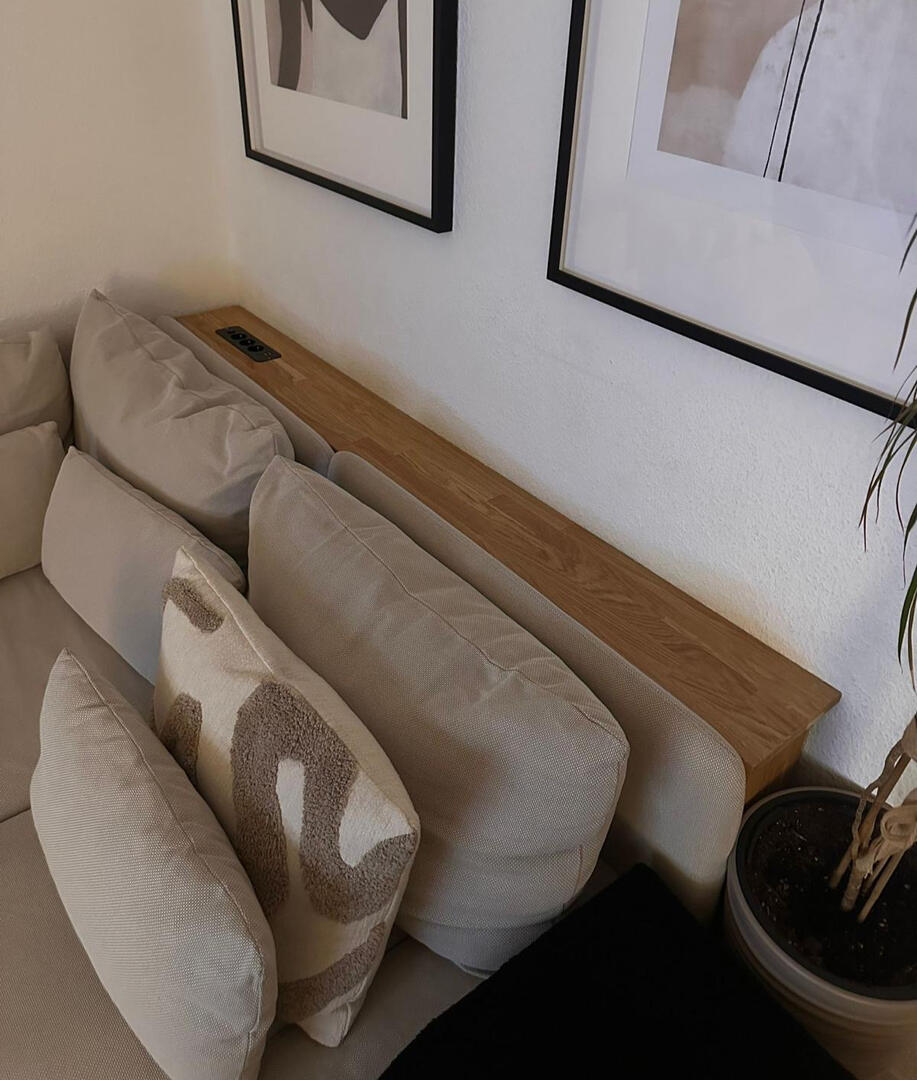 Sofa Ablage mit Steckdose